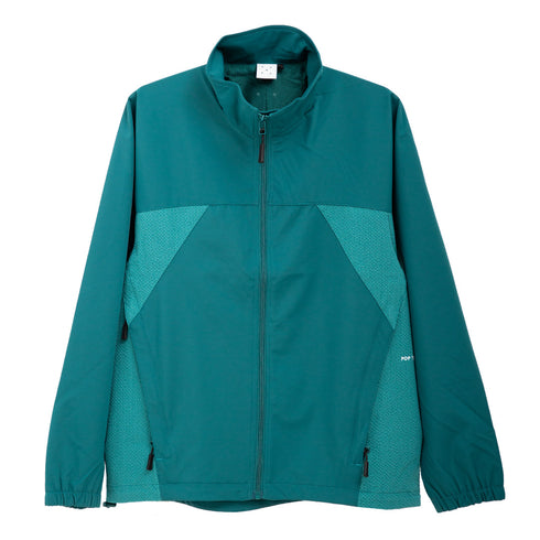 POP Trading Company Two Tone Training Jacket Bayberry POPAW24_05_009 Degli Uberti